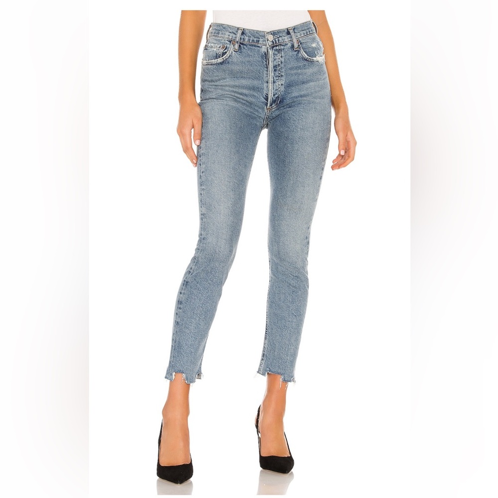 AGOLDE Nico High Rise Slim